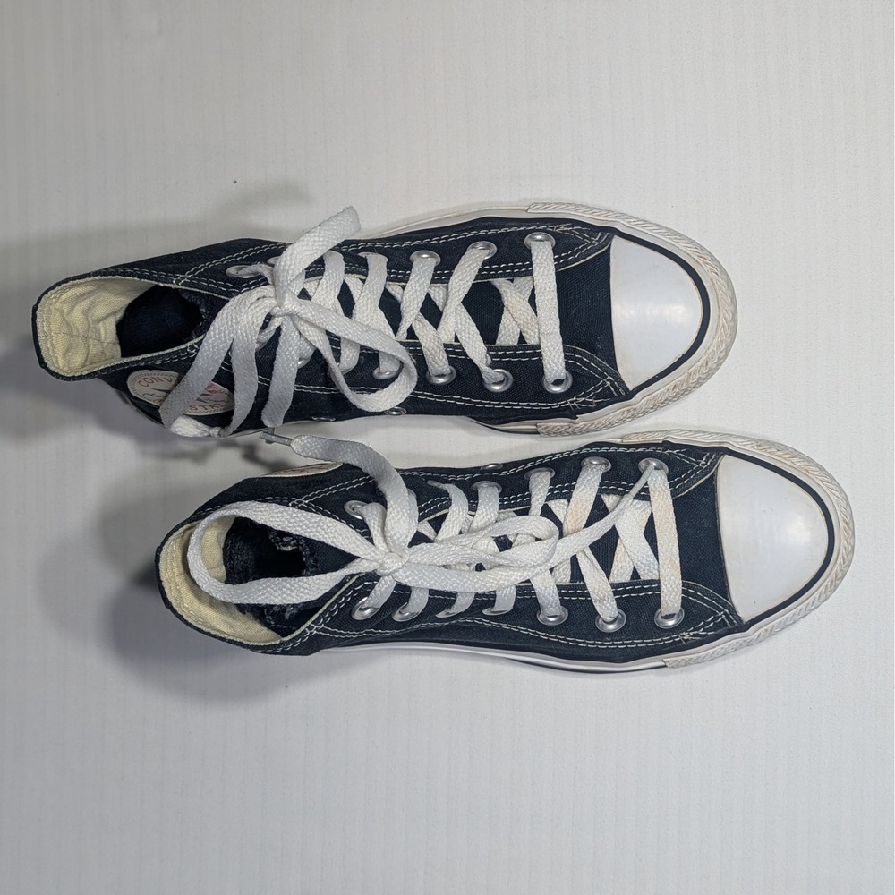 Converse Chuck Taylor All Star High Top Canvas Men 3.5 Women 5.5 Black Heritage